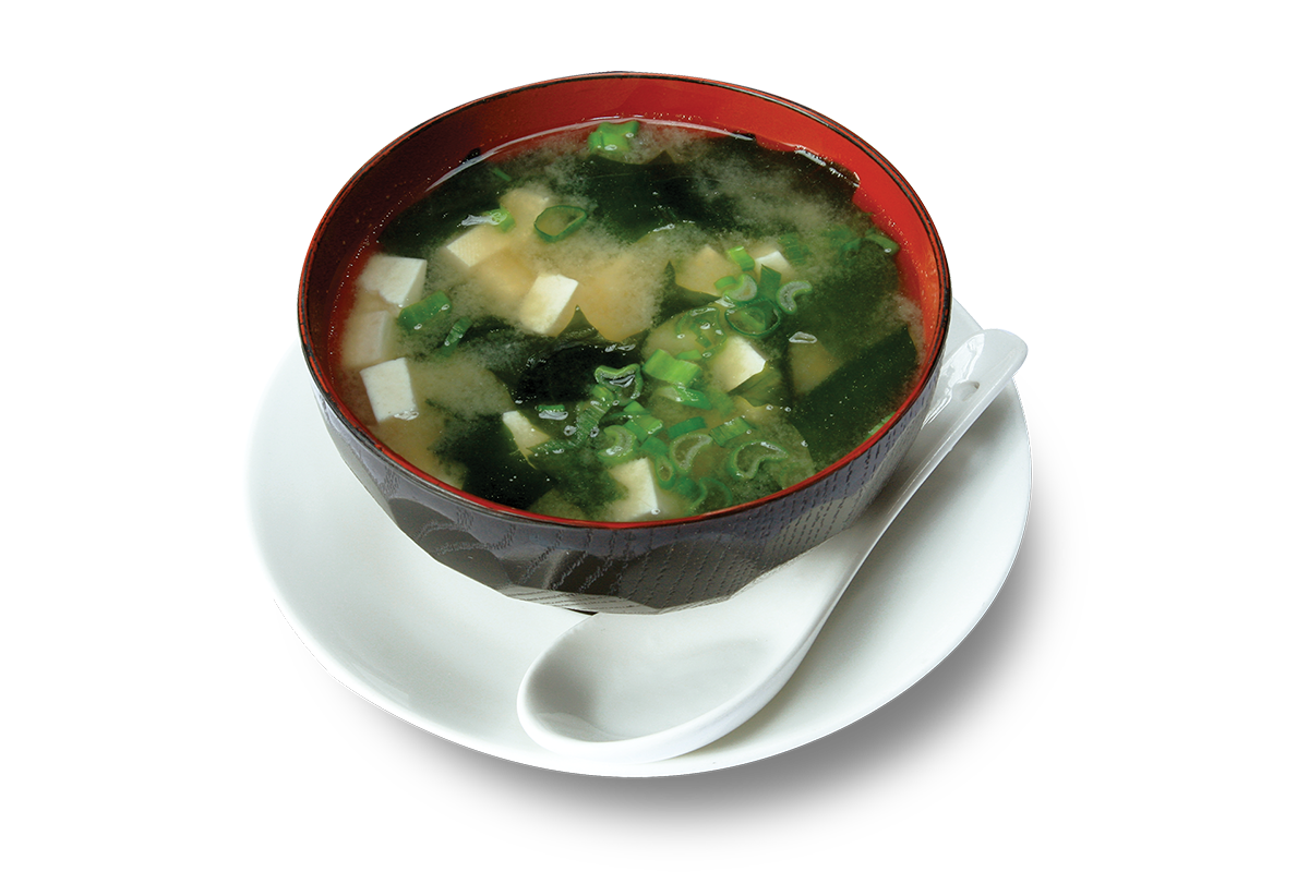 Zuppa di miso con rucola e crema di sesamo - Una Giapponese in Cucina